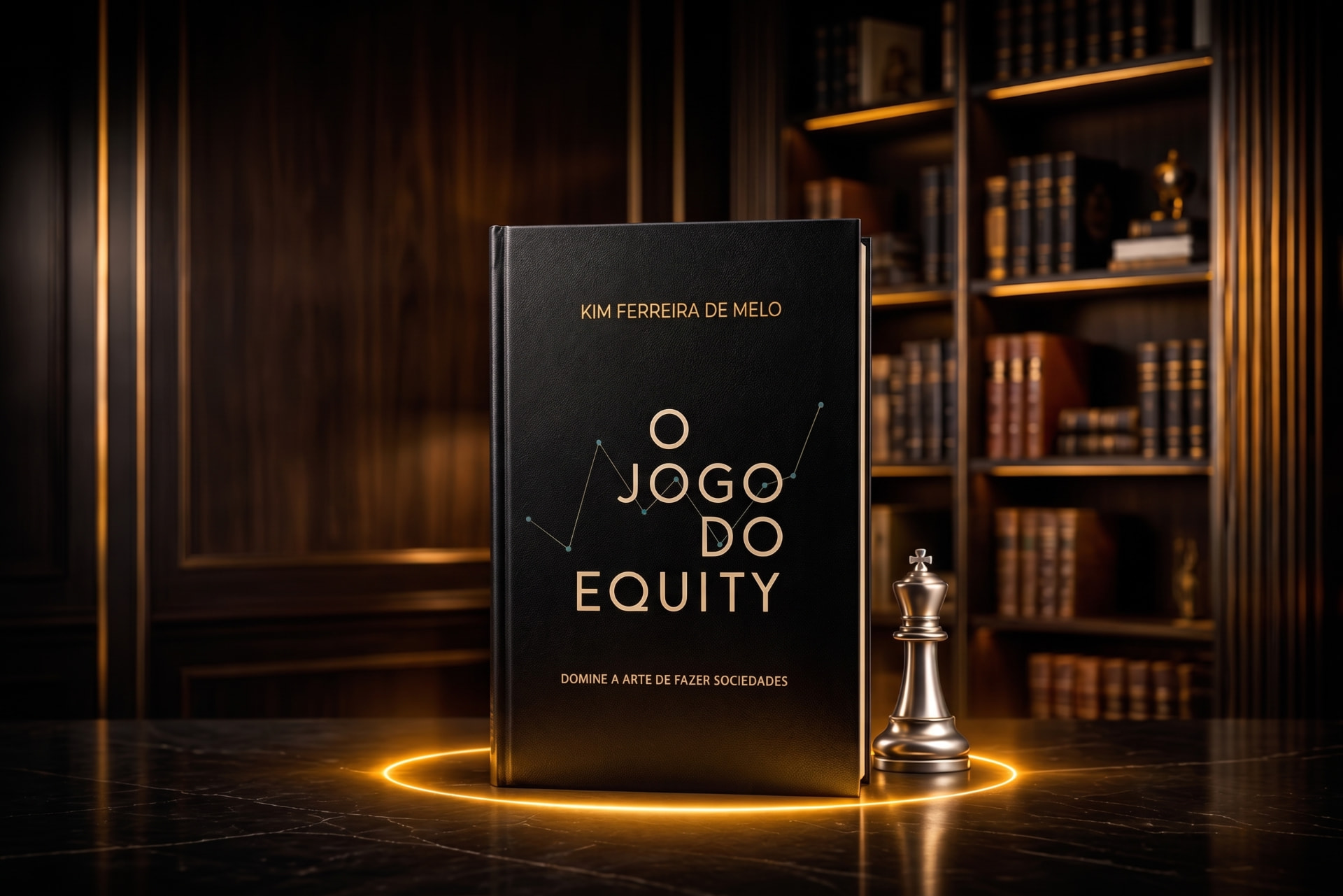 Capa do livro O Jogo do Equity, de Kim Ferreira de Melo
